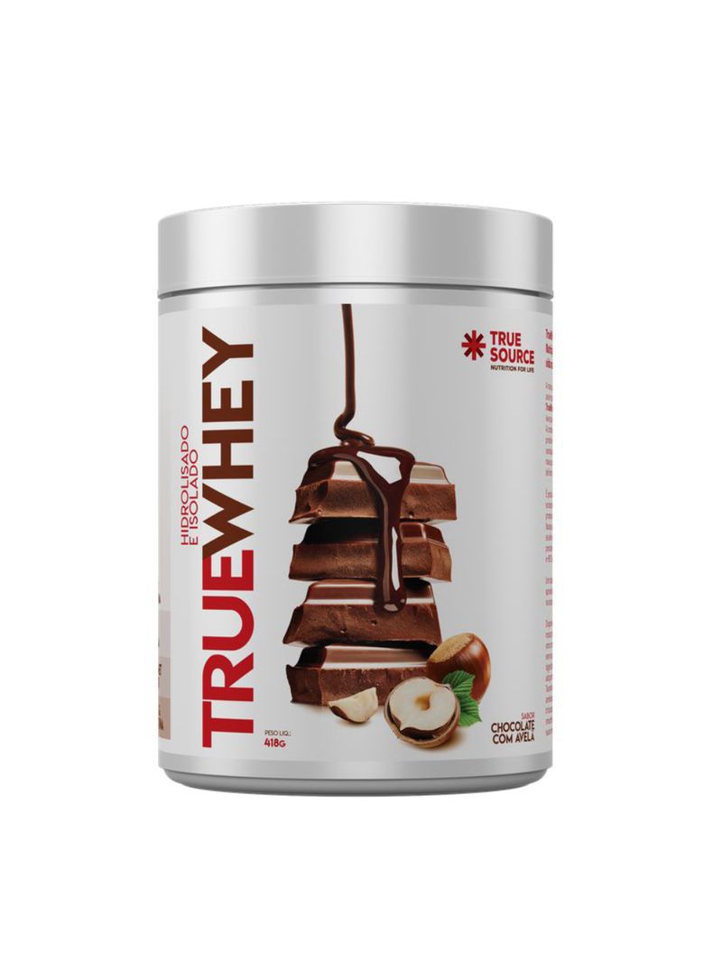 Whey Chocolate com Avelã True Source 418g