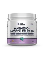 Magnésio + Inositol Relief 30 Camomila e Lavanda True Source 350g