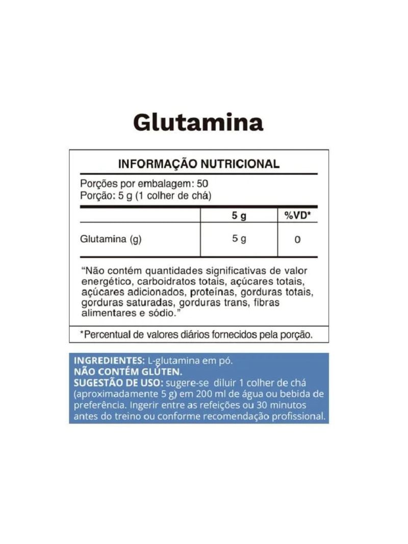 Glutamina Ocean Drop 250g