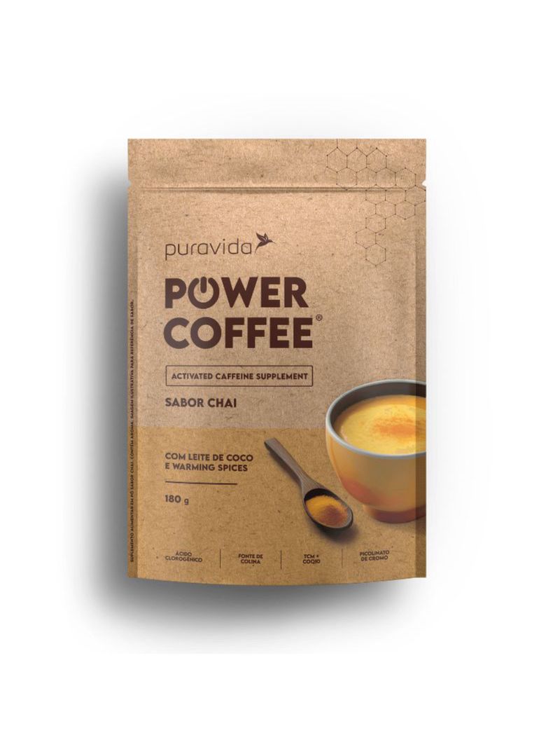 Power Coffee Chai  Puravida 180g