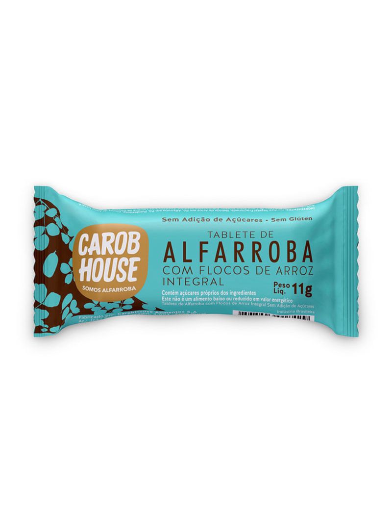 Alfarroba Flocos de Arroz Carob House 11g