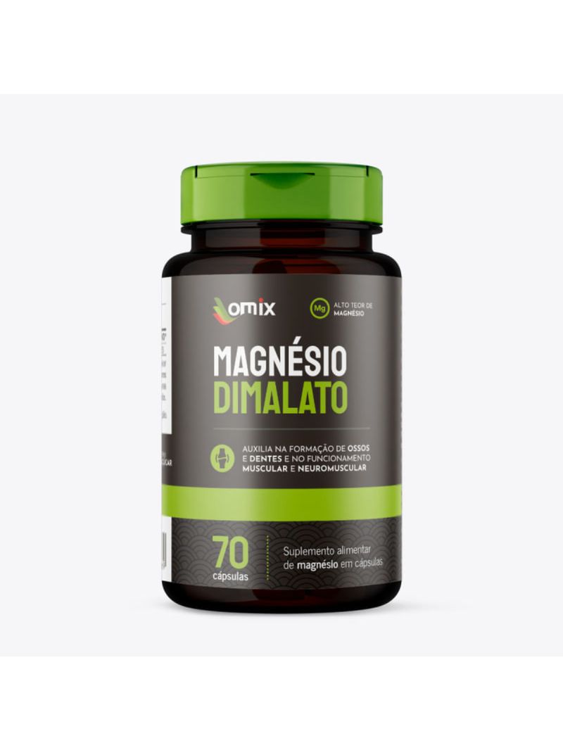 Magnésio Dimalato Omix 70cáps