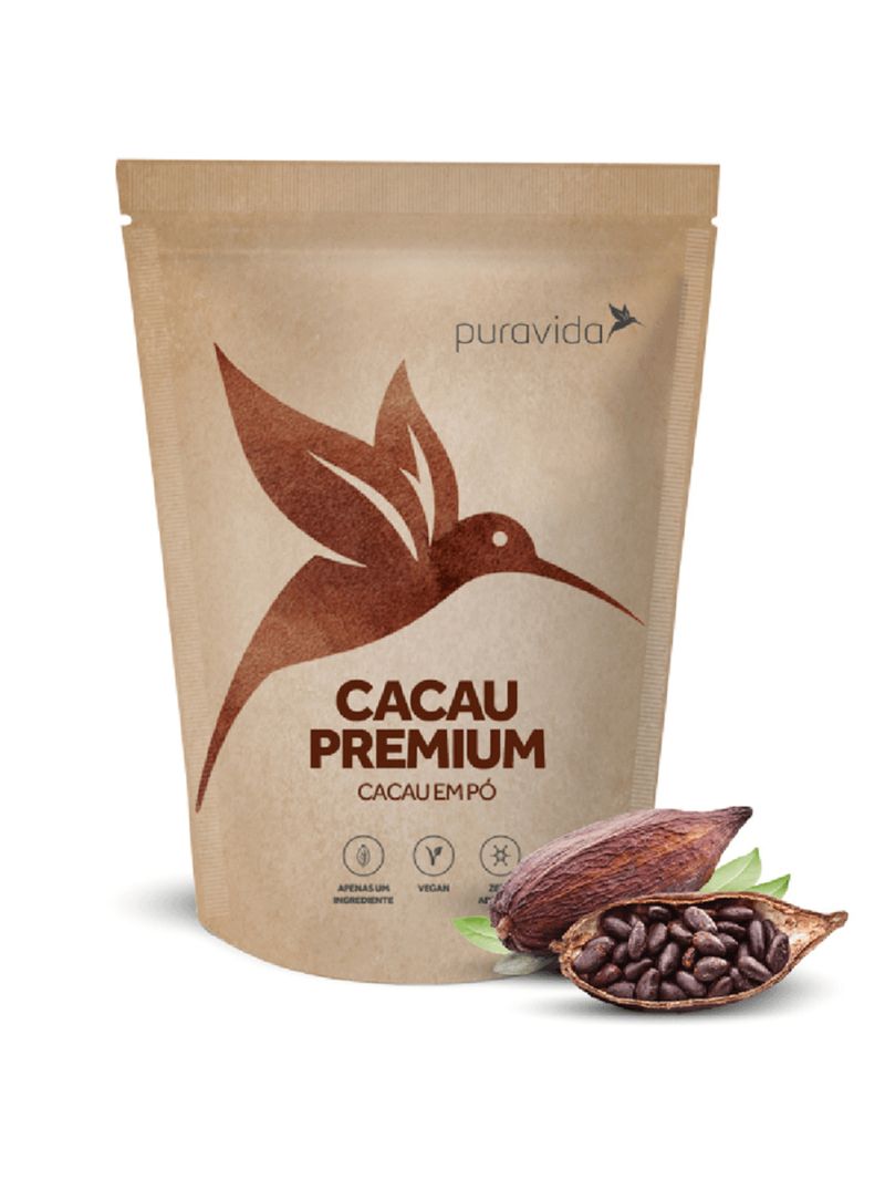 Cacau em pó Premium PuraVida 250g
