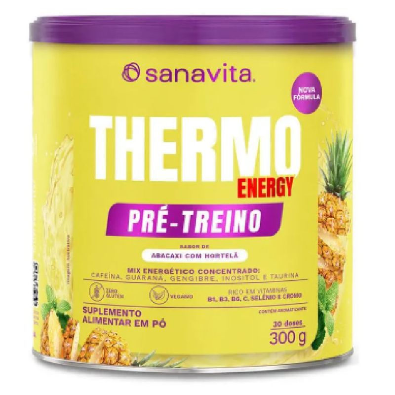 Thermo Energy Abacaxi com Hortelã Sanavita 300g