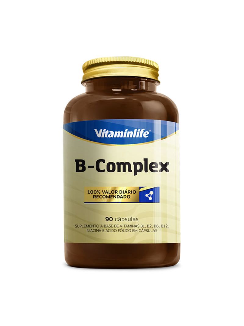 B Complex Vitaminlife 90 cápsulas