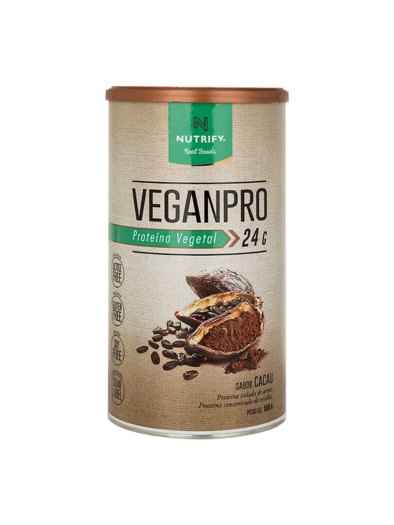 Vegan Protein Cacau Nutrify 550g