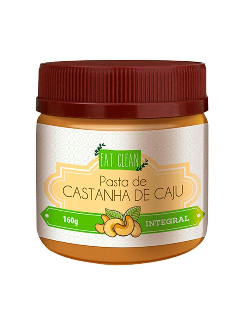 Pasta de Castanha de Caju Integral 160g - Eat Clean