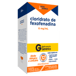 Cloridrato de Fexofenadina 6mg/ml Suspensão 150ml - Nova Química