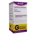 Carbocisteína 20mg/ml Pediátrico Xarope 100ml - Prati-Donaduzzi