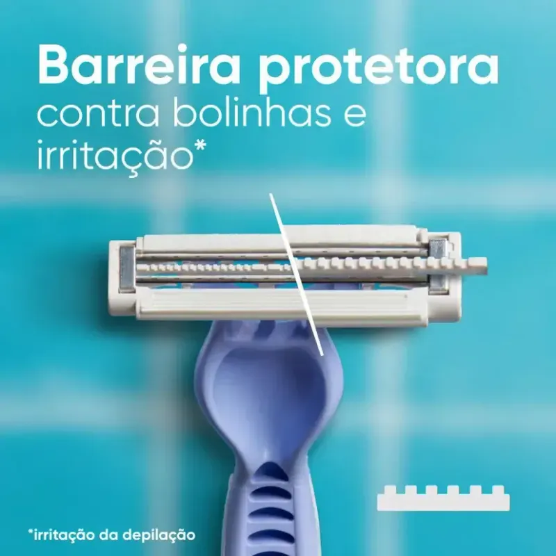 Kit Aparelho de Depilar Gillette Venus Suave 4 Unidades + Venus Íntima 2 Unidades