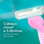 Kit Aparelho de Depilar Gillette Venus Suave 4 Unidades + Venus Íntima 2 Unidades
