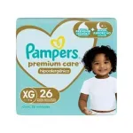Fralda Pampers Premium Care 26 unidades XG