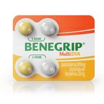 Antigripal Benegrip Multi Dia Blister 4 Comprimidos