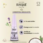 Esmalte Cobertura Brilhante Risqué Care - 8ml
