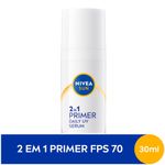 Nivea Sun 2 em 1 Primer Daily UV Sérum FPS 70 - 30ml