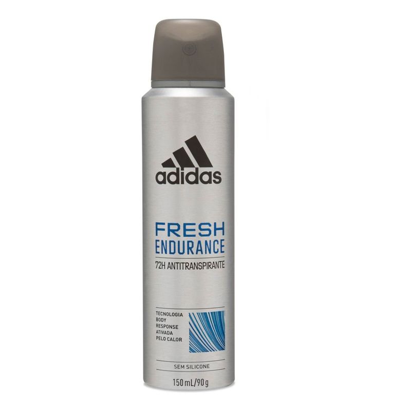 Desodorante Adidas Masculino Aerossol Fresh Endurance - 150ml