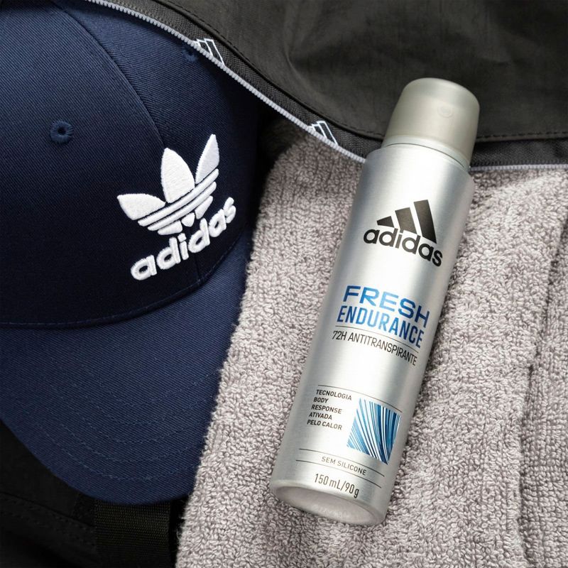 Desodorante Adidas Masculino Aerossol Fresh Endurance - 150ml