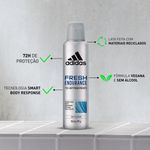 Desodorante Adidas Masculino Aerossol Fresh Endurance - 150ml