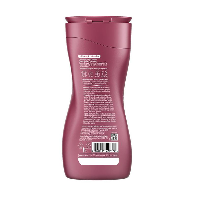 Hidratante Monange Extrato de Oliva Hidratação Intensiva com Ação Desodorante - 200ml