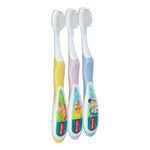 Escova de Dente Infantil Bitufo Cocoricó Grandinhos Ultramacia para 2 a 5 anos