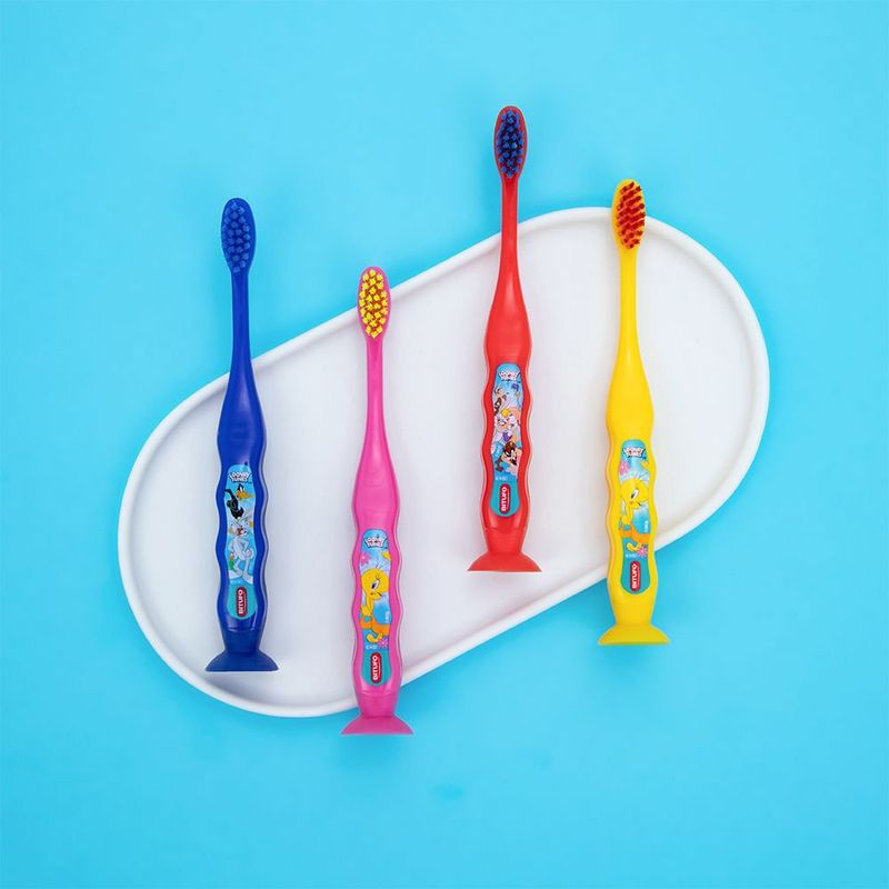 Escova de Dente Macia Infantil Bitufo Looney Tunes