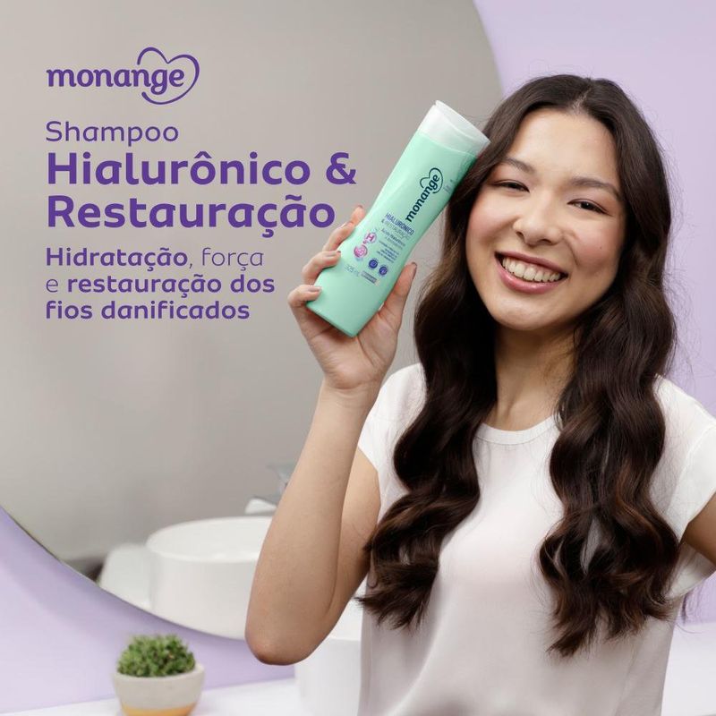 Shampoo Monange Restauração Completa - 325ml