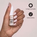 Esmalte Branco Risqué Triangulum Efeito - 8ml