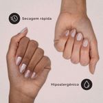 Esmalte Branco Risqué Triangulum Efeito - 8ml