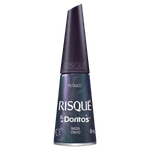 Esmalte Cinza Risqué Nada Óbvio Metálico - 8ml