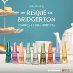 Esmalte Verde Risqué Bridgerton Uma Abelha me Contou Metálico - 8ml