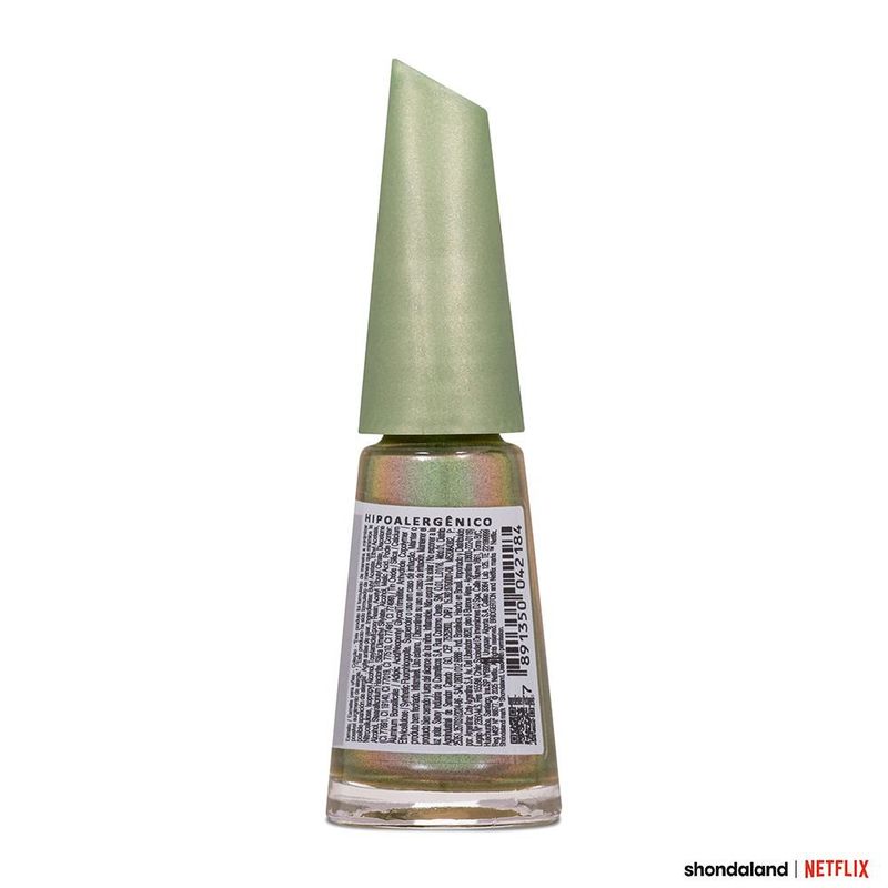 Esmalte Verde Risqué Bridgerton Uma Abelha me Contou Metálico - 8ml