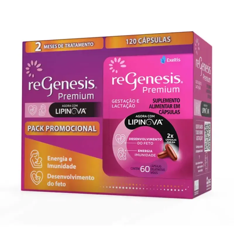 Regenesis Premium Lipinova 120 Cápsulas - Exeltis