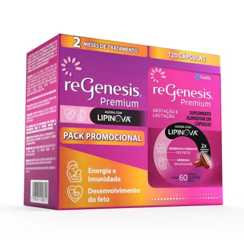 Regenesis Premium Lipinova 120 Cápsulas - Exeltis