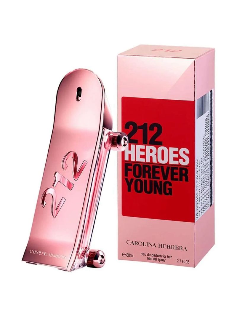 Perfume Feminino 212 Heroes For Her Carolina Herrera Eau de Parfum 80ml