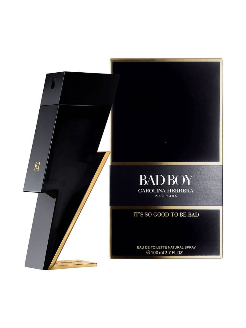 Perfume Bad Boy Carolina Herrera Eau de Toilette Masculino 150ml