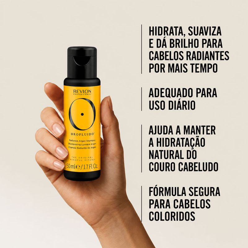 Revlon Orofluido Radiance Argan - Shampoo 50ml