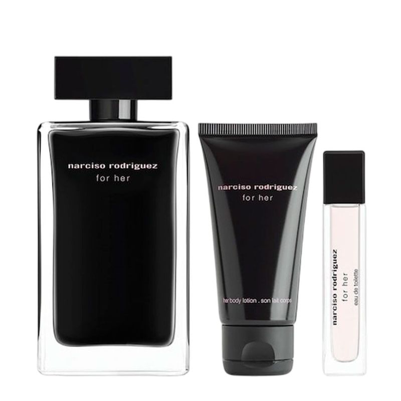 Narciso Rodriguez for her セット Kit Narciso Rodriguez For Her Feminino - Eau de Toilette 100ml +