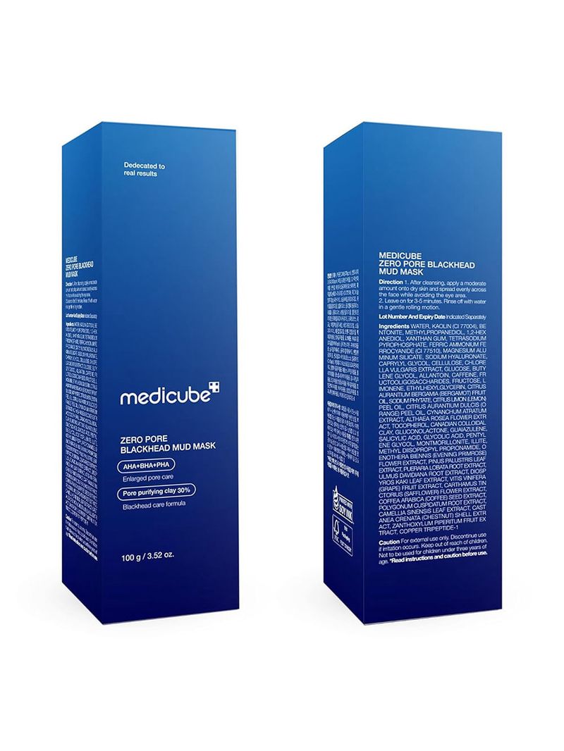 Medicube Zero Pore Blackead Mud Mask - Máscara Facial