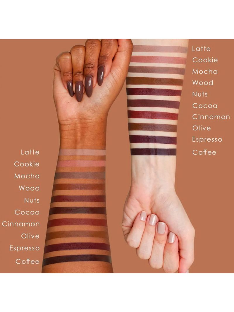 Bruna Tavares Plush 3x1 Batom Blush e Sombra Espresso