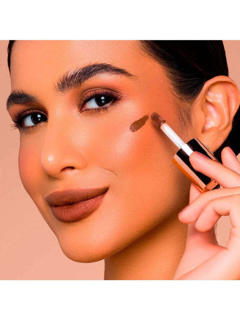 Bruna Tavares Plush 3x1 Batom Blush e Sombra Wood