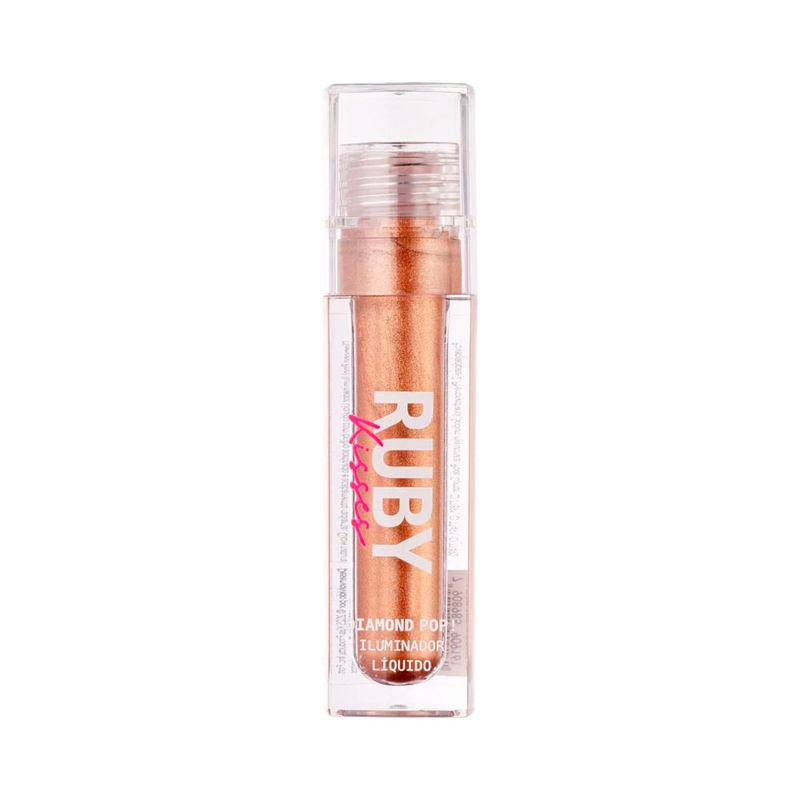 Ruby Kisses Diamond Pop - Iluminador Líquido 4ml Bronze