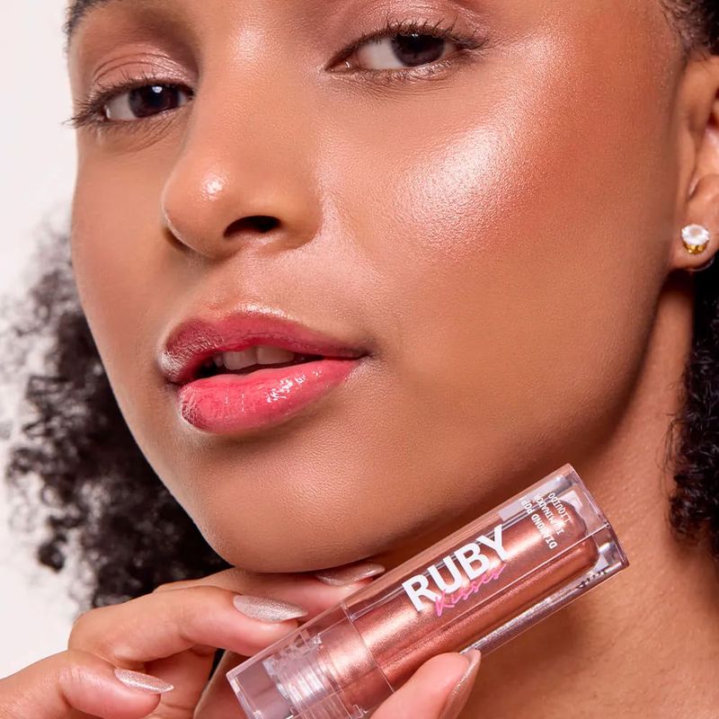 Ruby Kisses Diamond Pop - Iluminador Líquido 4ml Bronze