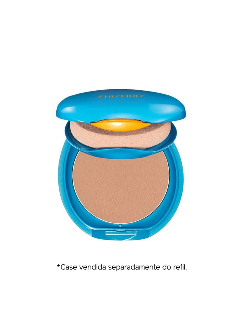 Shiseido UV Protective Compact Foundation Medium Ivory - Protetor Solar Facial Compacto FPS 35 Refil 12g