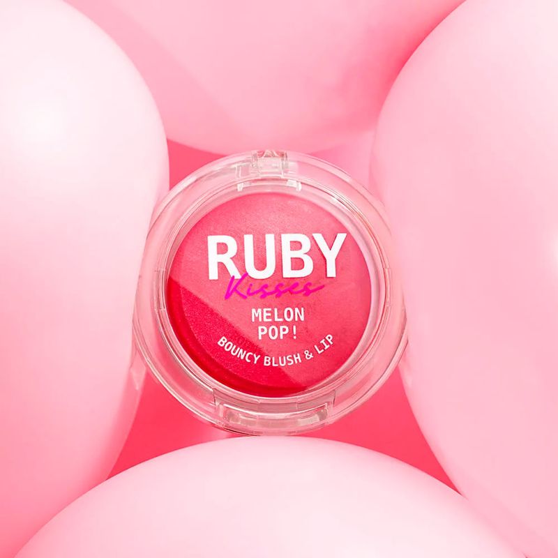 Ruby Kisses Melon Pop Bouncy - Blush & Lip Pink Pop