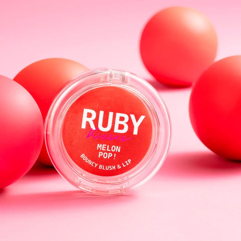 Ruby Kisses Melon Pop Bouncy - Blush & Lip Peach Pop