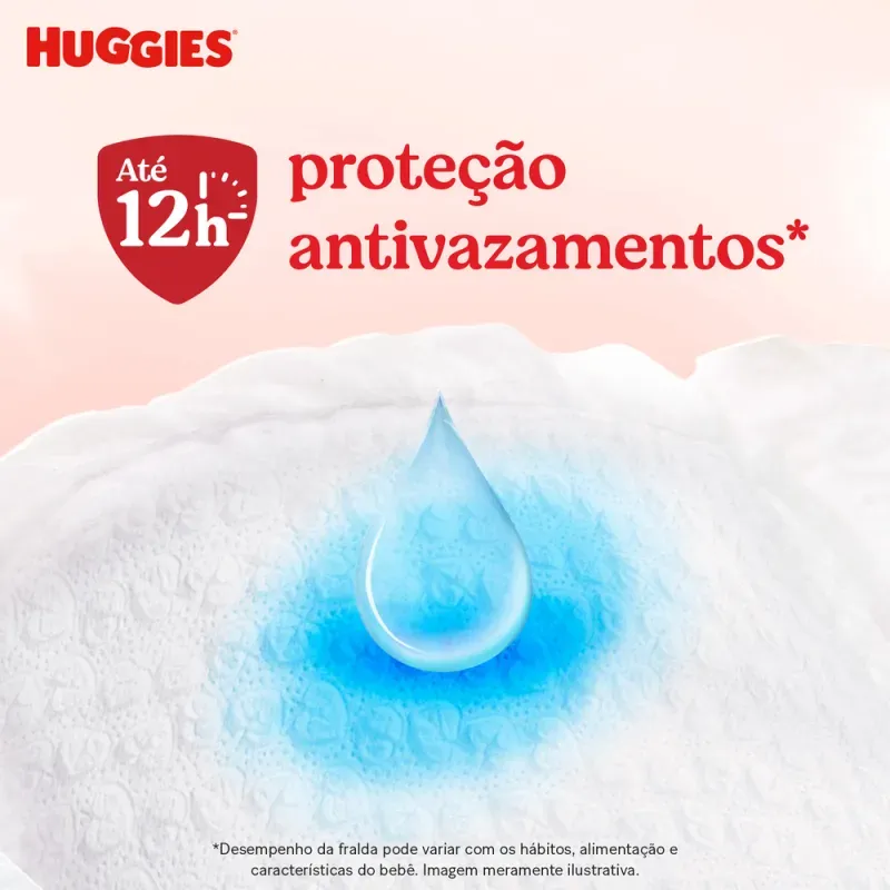 Fralda Huggies Pants Roupinha Proteção Acolchoada 100 Unidades M