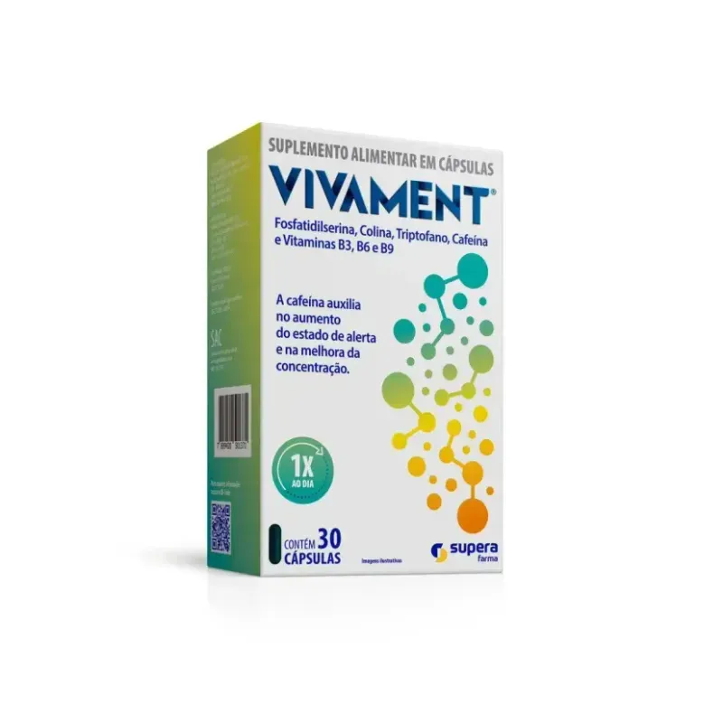 Vivament 30 Cápsulas - Supera Farma
