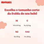 Fralda Huggies Pants Roupinha Proteção Acolchoada 72 Unidades XXG