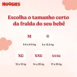 Fralda Huggies Pants Roupinha Proteção Acolchoada 64 unidades XXXG