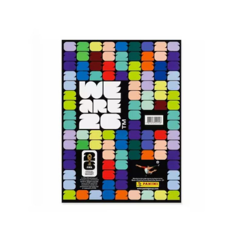 84 Figurinhas + Cartela da Copa do Mundo 2026 Panini
